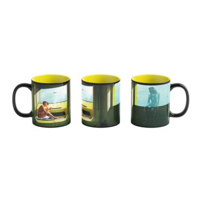 Cyberpunk 2077 Game Art Chronicles Tasse Artwork Inspired by Edward Hopper 450 ml