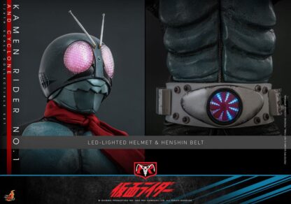 Kamen Rider 1/6 Kamen Rider No. 1 und Cylone  30 cm – Bild 14