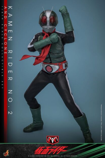 Kamen Rider 1/6 Kamen Rider No. 2 und Cylone  30 cm – Bild 7