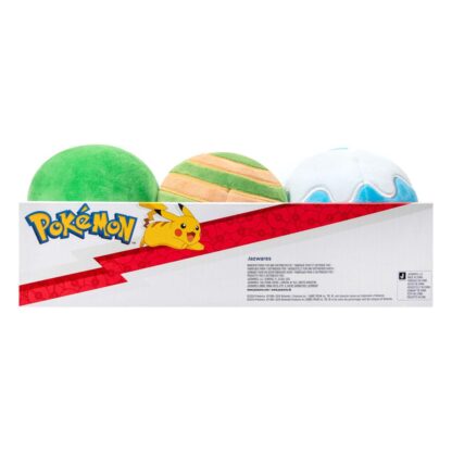 Pokémon Plüschfiguren Pokébälle 10 cm Sortiment (6) – Bild 8