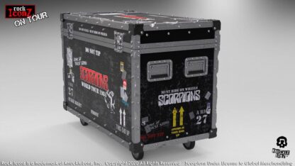 Scorpions Rock Ikonz On Tour World Tour 1984 Road Case Statue & Bühnenhintergrund Set – Bild 3