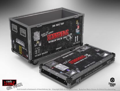 Scorpions Rock Ikonz On Tour World Tour 1984 Road Case Statue & Bühnenhintergrund Set – Bild 4