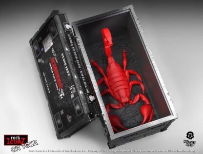 Scorpions Rock Ikonz On Tour World Tour 1984 Road Case Statue & Bühnenhintergrund Set – Bild 7