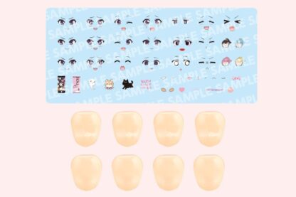 Sousai Shojo Teien Model Kit Zubehör-Set 1/10 Customized Face & Decal Set Vol. 7 Designed by Raguhonoerika For Madoka Yuki B – Bild 13