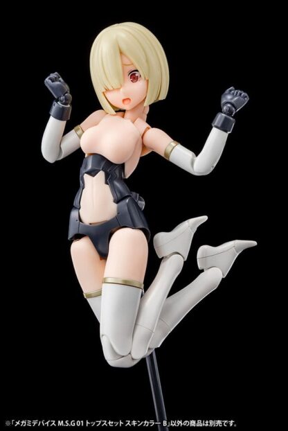 Megami Device M.S.G. Model Kit Zubehör-Set 01 Tops Set Skin Color B – Bild 3