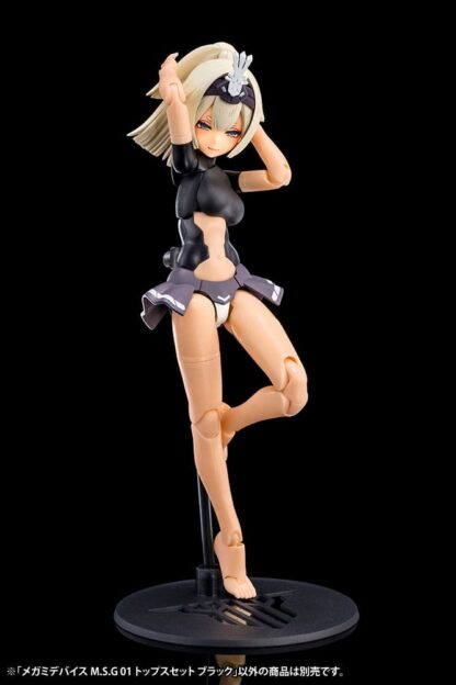 Megami Device M.S.G. Model Kit Zubehör-Set 01 Tops Set Black – Bild 3