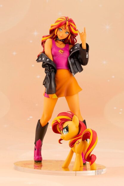 Mein kleines Pony Bishoujo PVC Statue 1/7 Sunset Shimmer 22 cm – Bild 3