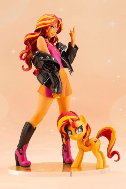 Mein kleines Pony Bishoujo PVC Statue 1/7 Sunset Shimmer 22 cm – Bild 6