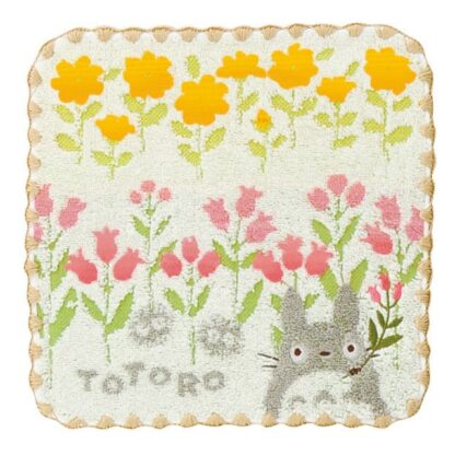 Mein Nachbar Totoro Mini-Handtuch Wild flowers 25 x 25 cm