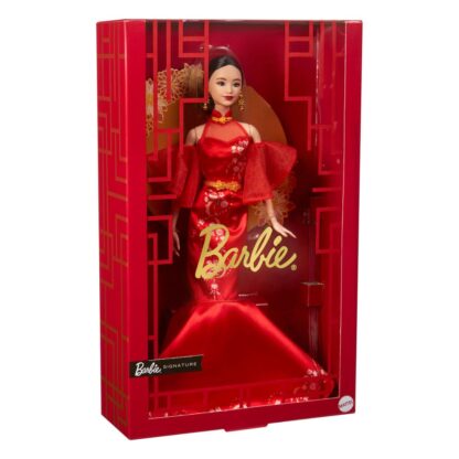 Barbie Signature Puppe Lunar New Year with Qipao Dress – Bild 2