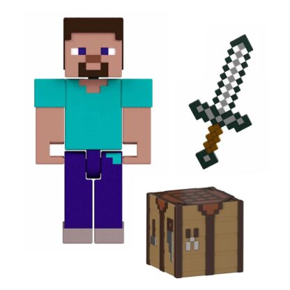 Minecraft Actionfigur Steve 8 cm – Bild 2