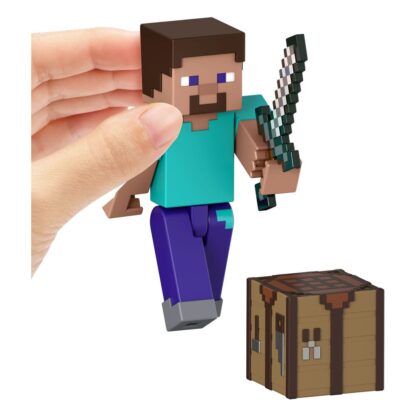 Minecraft Actionfigur Steve 8 cm – Bild 8