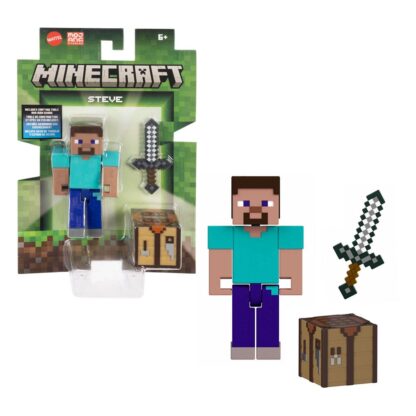 Minecraft Actionfigur Steve 8 cm – Bild 10