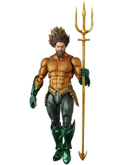 Aquaman Movie MAF EX Actionfigur Aquaman Gold & Green Suit 16 cm