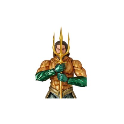 Aquaman Movie MAF EX Actionfigur Aquaman Gold & Green Suit 16 cm – Bild 10