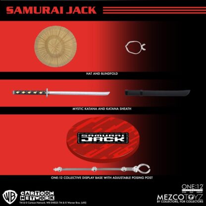 Samurai Jack Actionfigur 1/12 Samurai Jack 17 cm – Bild 11