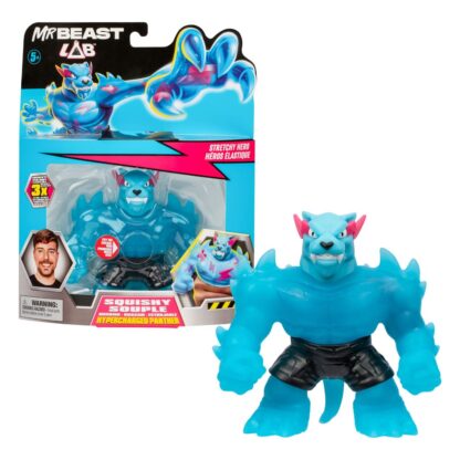 Mr. Beast Lab Goo Jit Zu Dehnbare Figur Hypercharged Panther 11 cm   - Beschädigte Verpackung – Bild 2