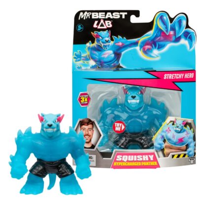 Mr. Beast Lab Goo Jit Zu Dehnbare Figur Hypercharged Panther 11 cm   - Beschädigte Verpackung – Bild 7