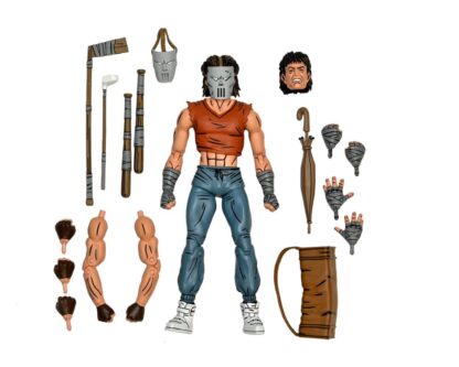 Teenage Mutant Ninja Turtles (Mirage Comics) Actionfigur Casey Jones in Red shirt 18 cm - Beschädigte Verpackung – Bild 6