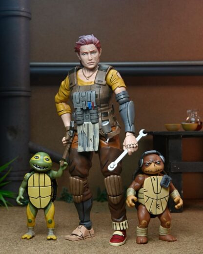 Teenage Mutant Ninja Turtles (The Last Ronin The Lost Years) Actionfigur Grammy April with Baby Yi & Moja 18 cm – Bild 6