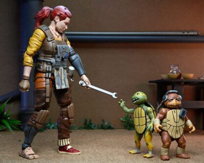 Teenage Mutant Ninja Turtles (The Last Ronin The Lost Years) Actionfigur Grammy April with Baby Yi & Moja 18 cm – Bild 7