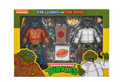 Teenage Mutant Ninja Turtles (Cartoon) Actionfigur Punk Leo and Punk Raph 2 Pack 18 cm – Bild 2