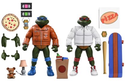 Teenage Mutant Ninja Turtles (Cartoon) Actionfigur Punk Leo and Punk Raph 2 Pack 18 cm – Bild 6