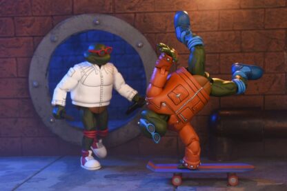 Teenage Mutant Ninja Turtles (Cartoon) Actionfigur Punk Leo and Punk Raph 2 Pack 18 cm – Bild 13