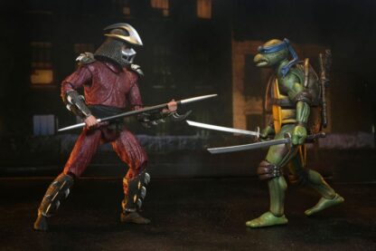 Teenage Mutant Ninja Turtles (1990 Movie) Actionfigur Roof Top Battle Shredder vs Leo 18 cm – Bild 9