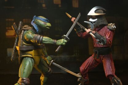 Teenage Mutant Ninja Turtles (1990 Movie) Actionfigur Roof Top Battle Shredder vs Leo 18 cm – Bild 12