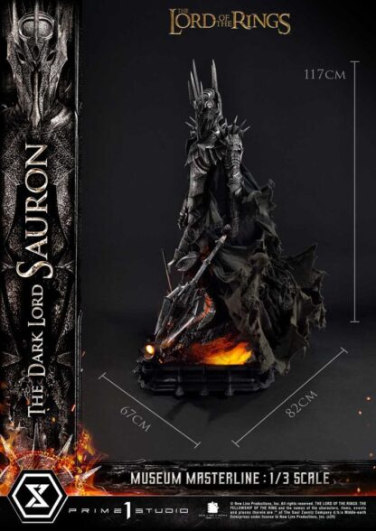 Herr der Ringe Museum Masterline Series Statue 1/3 The Dark Lord Sauron 117 cm – Bild 6