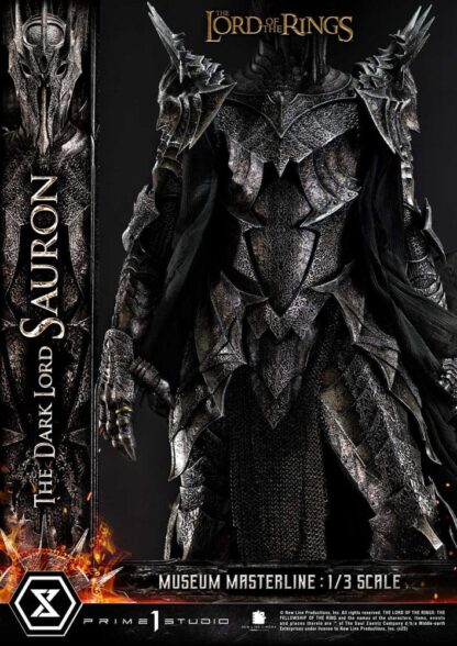 Herr der Ringe Museum Masterline Series Statue 1/3 The Dark Lord Sauron 117 cm – Bild 14