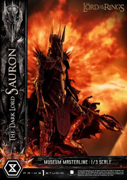 Herr der Ringe Museum Masterline Series Statue 1/3 The Dark Lord Sauron 117 cm – Bild 17