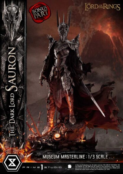 Herr der Ringe Museum Masterline Series Statue 1/3 The Dark Lord Sauron Bonus Version 117 cm