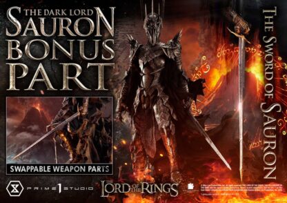 Herr der Ringe Museum Masterline Series Statue 1/3 The Dark Lord Sauron Bonus Version 117 cm – Bild 2