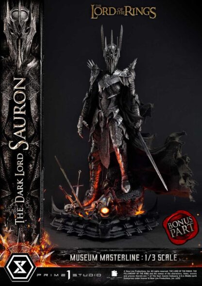 Herr der Ringe Museum Masterline Series Statue 1/3 The Dark Lord Sauron Bonus Version 117 cm – Bild 6