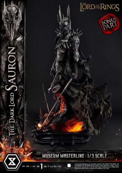 Herr der Ringe Museum Masterline Series Statue 1/3 The Dark Lord Sauron Bonus Version 117 cm – Bild 7