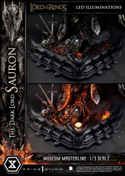 Herr der Ringe Museum Masterline Series Statue 1/3 The Dark Lord Sauron Bonus Version 117 cm – Bild 11