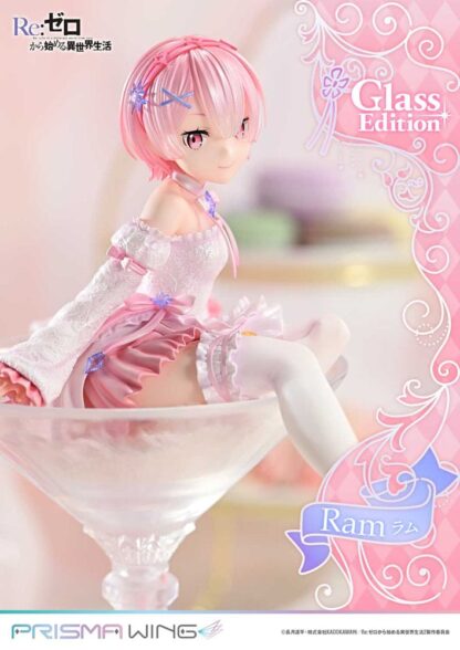 Re:ZERO Starting Life in Another World Prisma Wing PVC Statue 1/7 Ram Glass Edition 24 cm – Bild 15