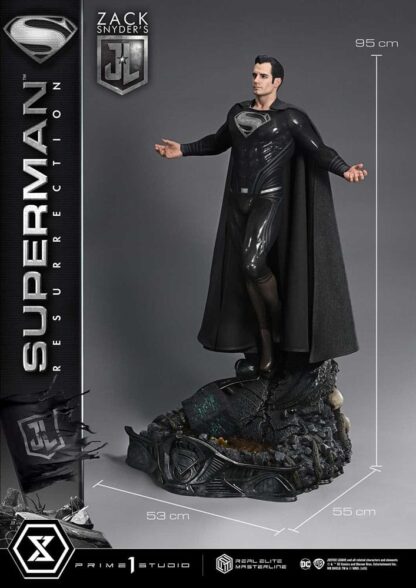 Zack Snyder's Justice League Real Elite Masterline Series Statue 1/3 Superman Resurrection Deluxe Ver. 95 cm – Bild 12