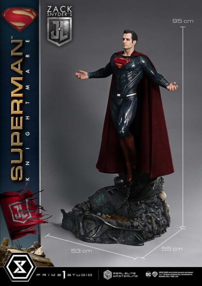 Zack Snyder's Justice League Real Elite Masterline Series Statue 1/3 Superman Knightmare Color Edition 95 cm – Bild 8