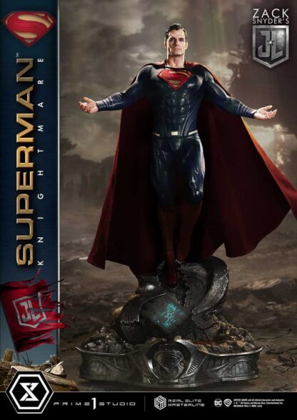 Zack Snyder's Justice League Real Elite Masterline Series Statue 1/3 Superman Knightmare Color Edition Deluxe Bonus Ver. 95 cm – Bild 13