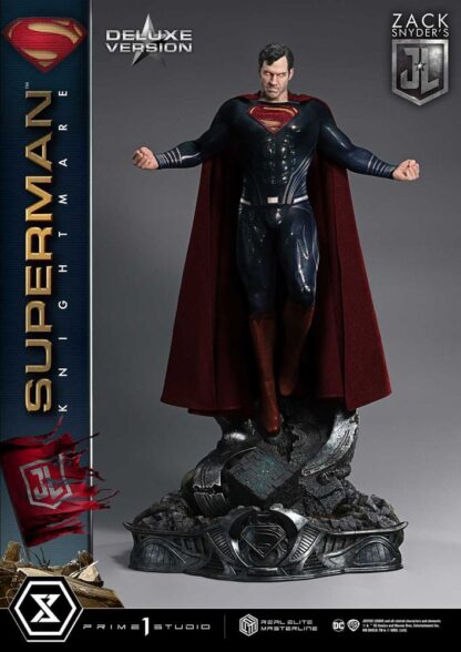 Zack Snyder's Justice League Real Elite Masterline Series Statue 1/3 Superman Knightmare Color Edition Deluxe Bonus Ver. 95 cm – Bild 26