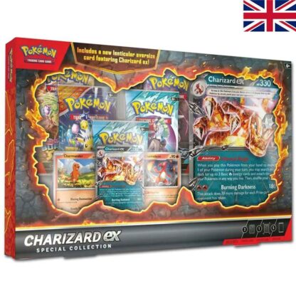 Pokémon TCG Spezial-Premium Kollektion Charizard ex April 2025 *Englische Version*