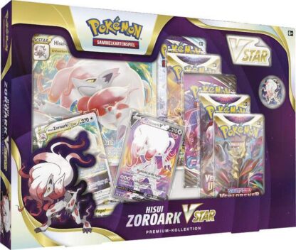 Pokémon TCG Hisui-Zoroark VSTAR Oktober Premium Kollektion  *Deutsche Version*