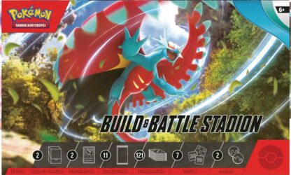 Pokémon KP04 Karmesin&Purpur Miraidon EX Build & Battle Stadion *Deutsche Version* – Bild 2