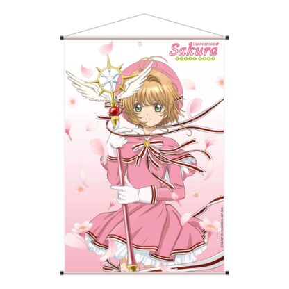 Cardcaptor Sakura Clear Card Wandrolle Sakura Kinomoto Cherry Blossoms 60 x 90 cm