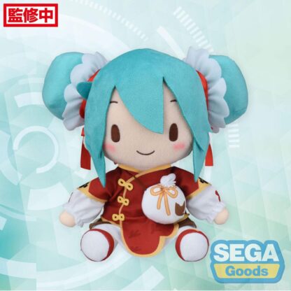 Character Vocal Series 01: Hatsune Miku Fuwa Petit Plüschfigur Hatsune Miku Going Out Series Chinatown Ver. M 22 cm