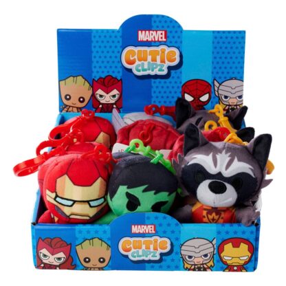 Marvel Cutie Clipz Plüsch-Schlüsselanhänger Sortiment (12) – Bild 18