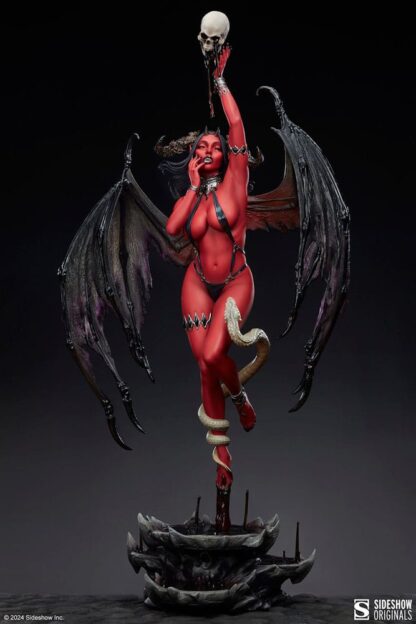 Sideshow Originals Premium Format Figure Succubus (Red Hot Variant) Sideshow Exclusive 77 cm – Bild 6